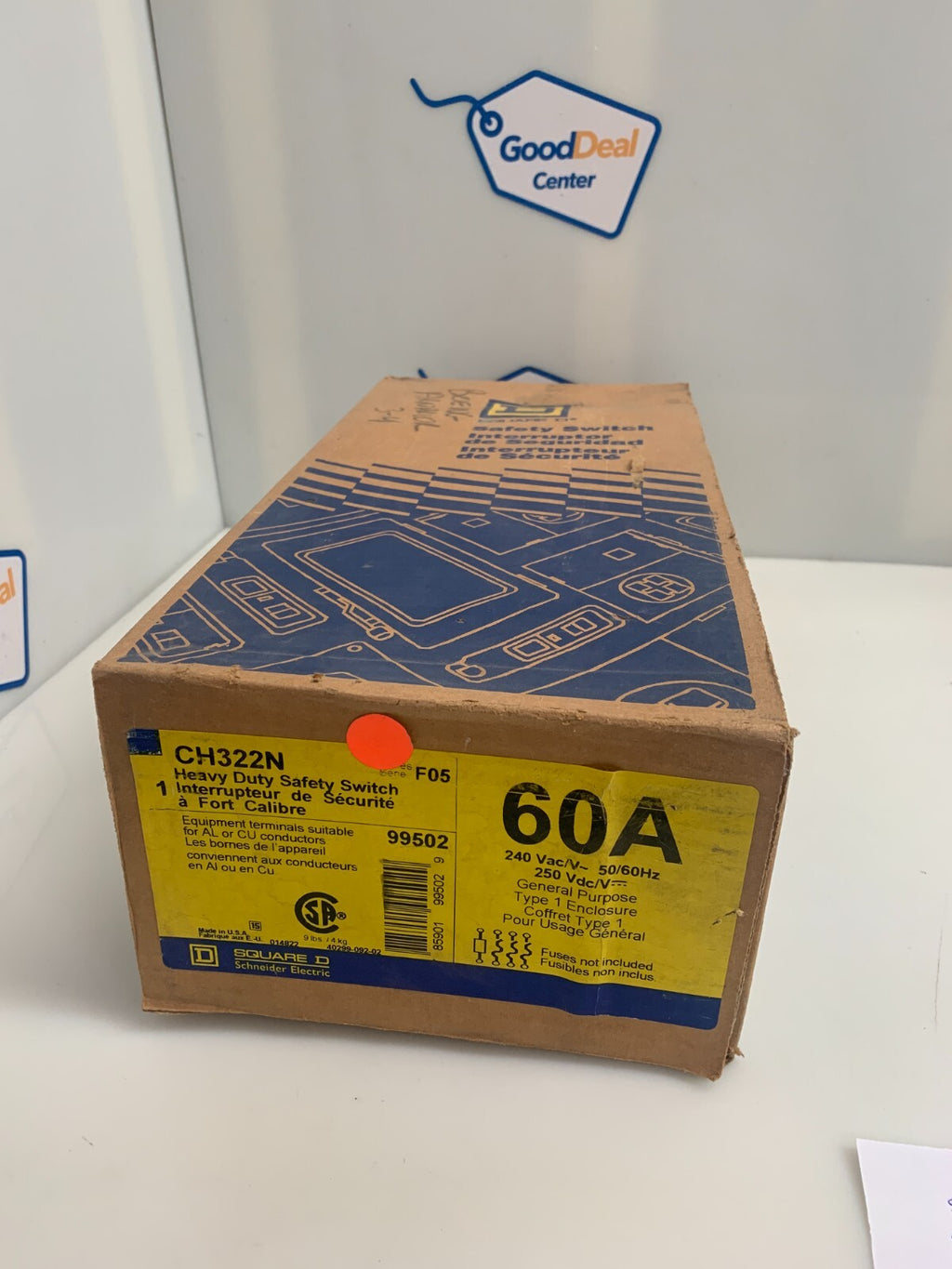 SCHNEIDER ELECTRIC Square D CH322N / CH322N Heavy Duty Safety Switch