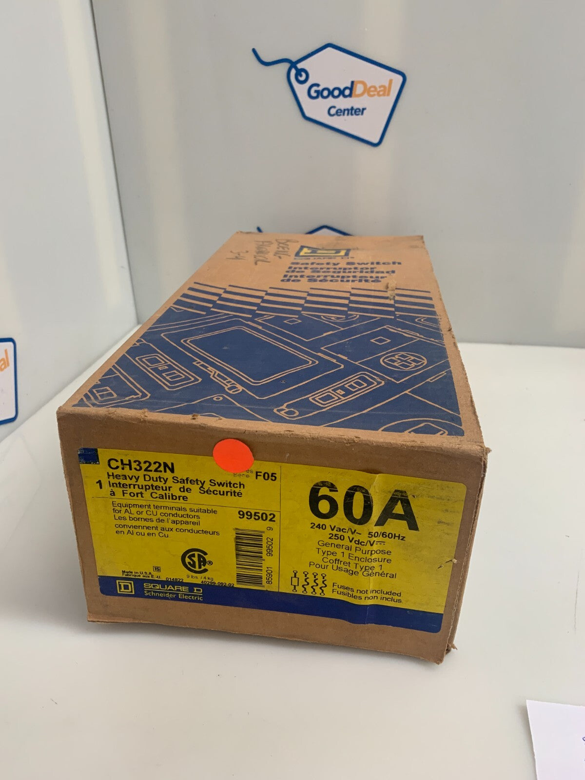 SCHNEIDER ELECTRIC Square D CH322N / CH322N Heavy Duty Safety Switch