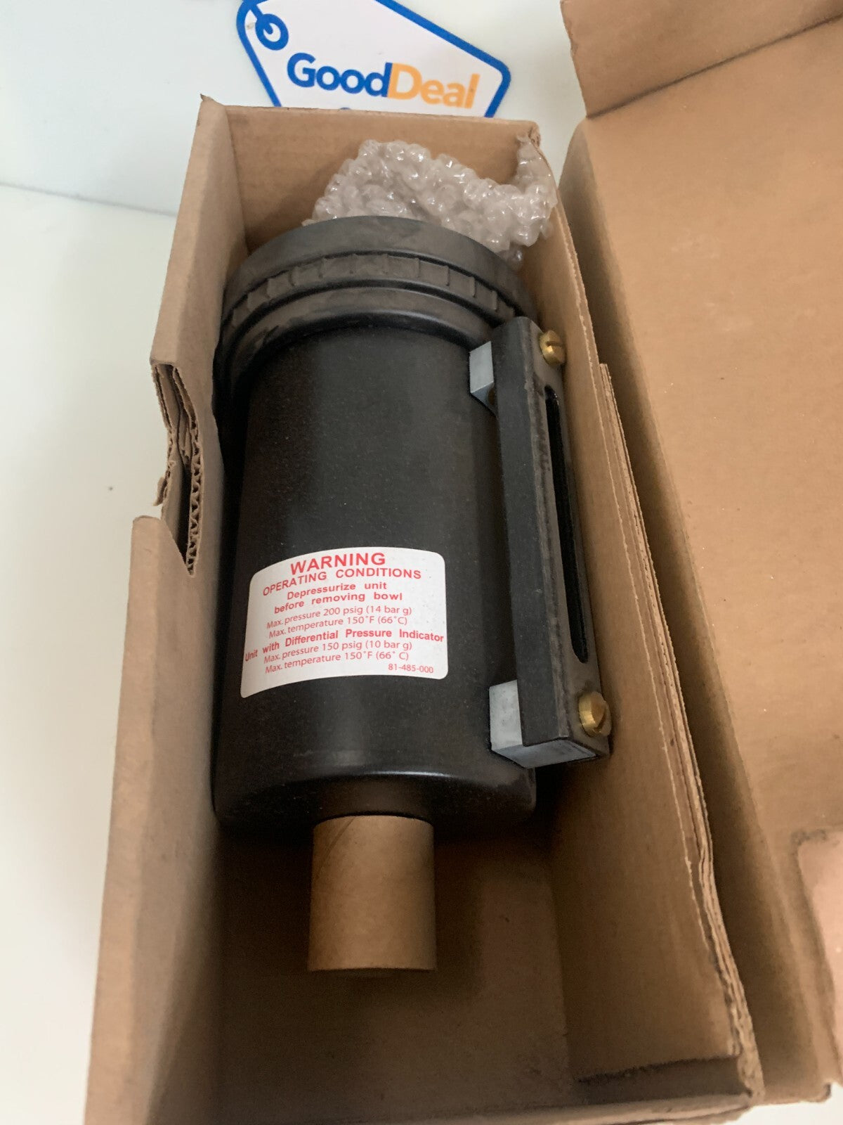 WILKERSON AIR COMPRESSOR BOWL ASSY GRP-95-676
