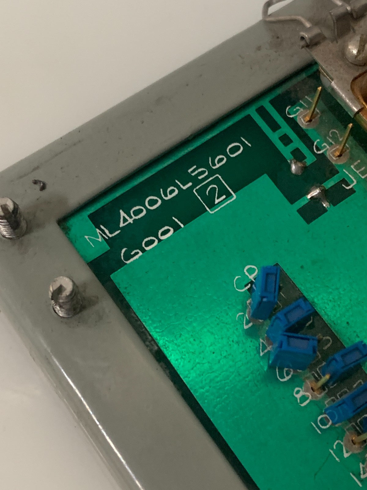 GENERAL ELECTRIC DRIVE CONTROL MODULE 4006L6101G0001