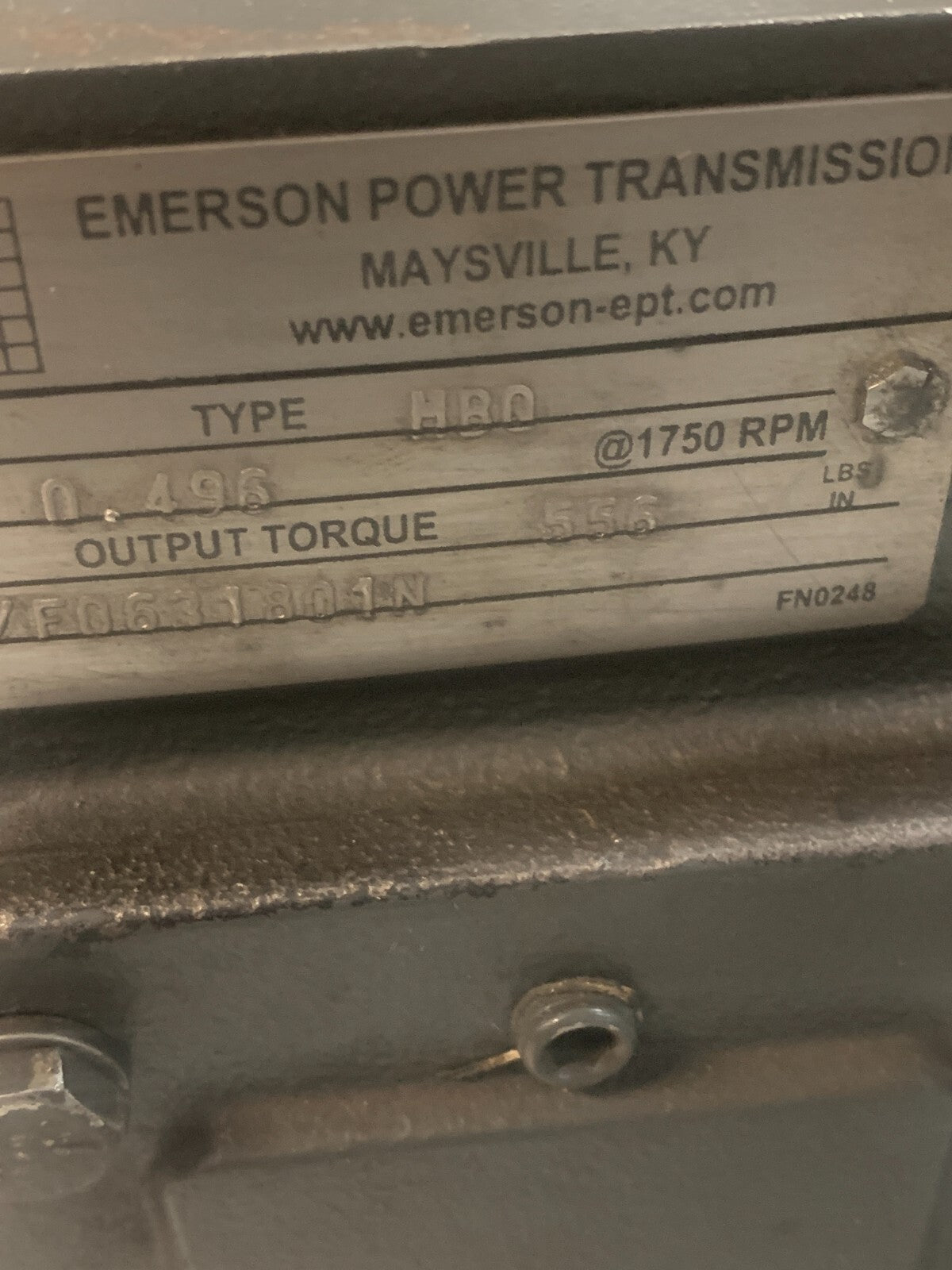 US GEARMOTOR DOERR FRAME 175