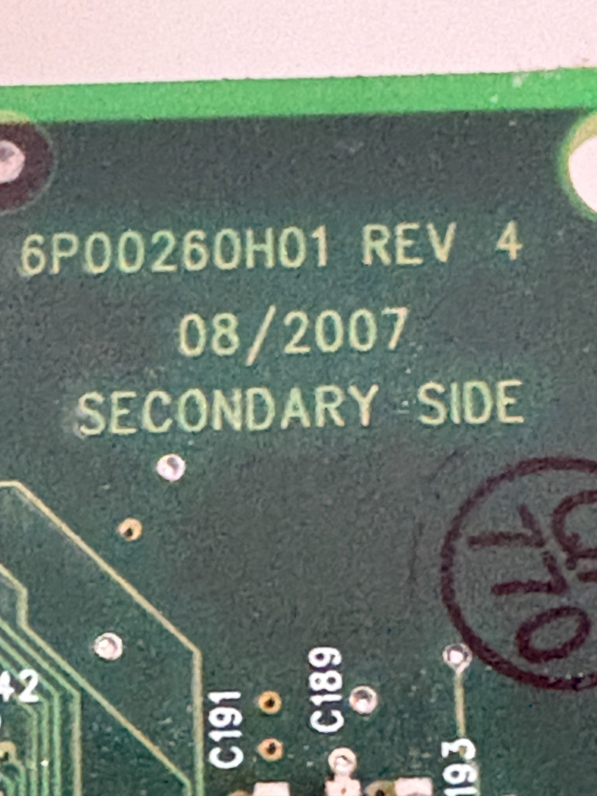 ROSEMOUNT ANALYTICAL XSTREAM I/O BOARD 6P00260H01