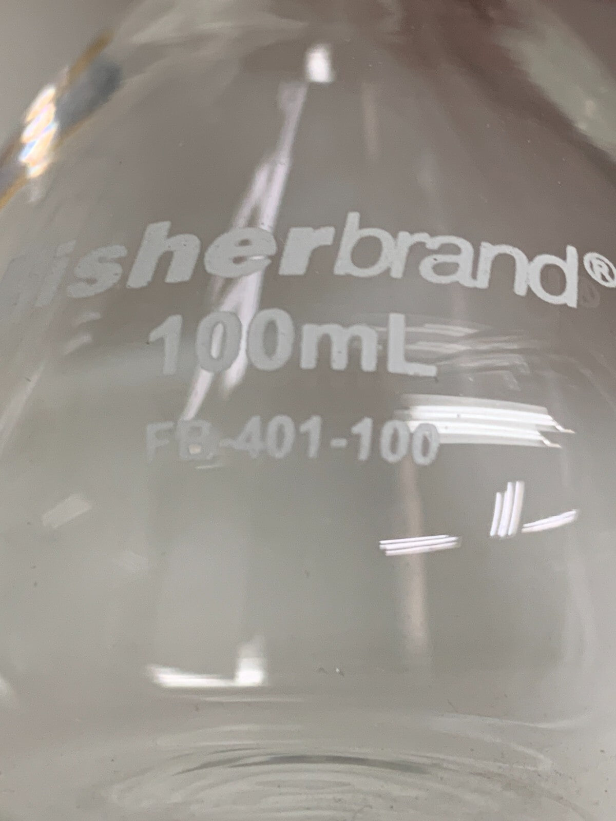 LOT OF 5 FISHER BRAND 100ML FB-401-00 10-200C  NEW IN BOX2