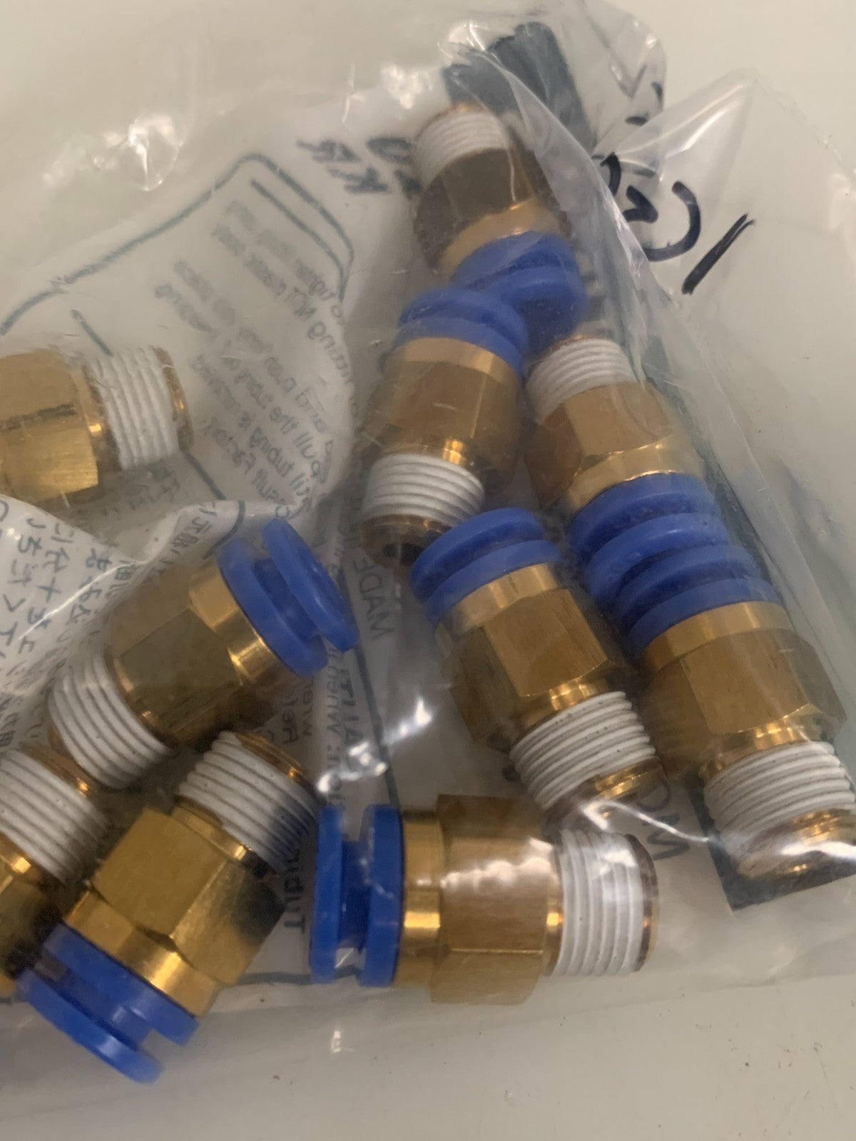 2 LOTS SMC GAZ FITTING KQH 06-01S1