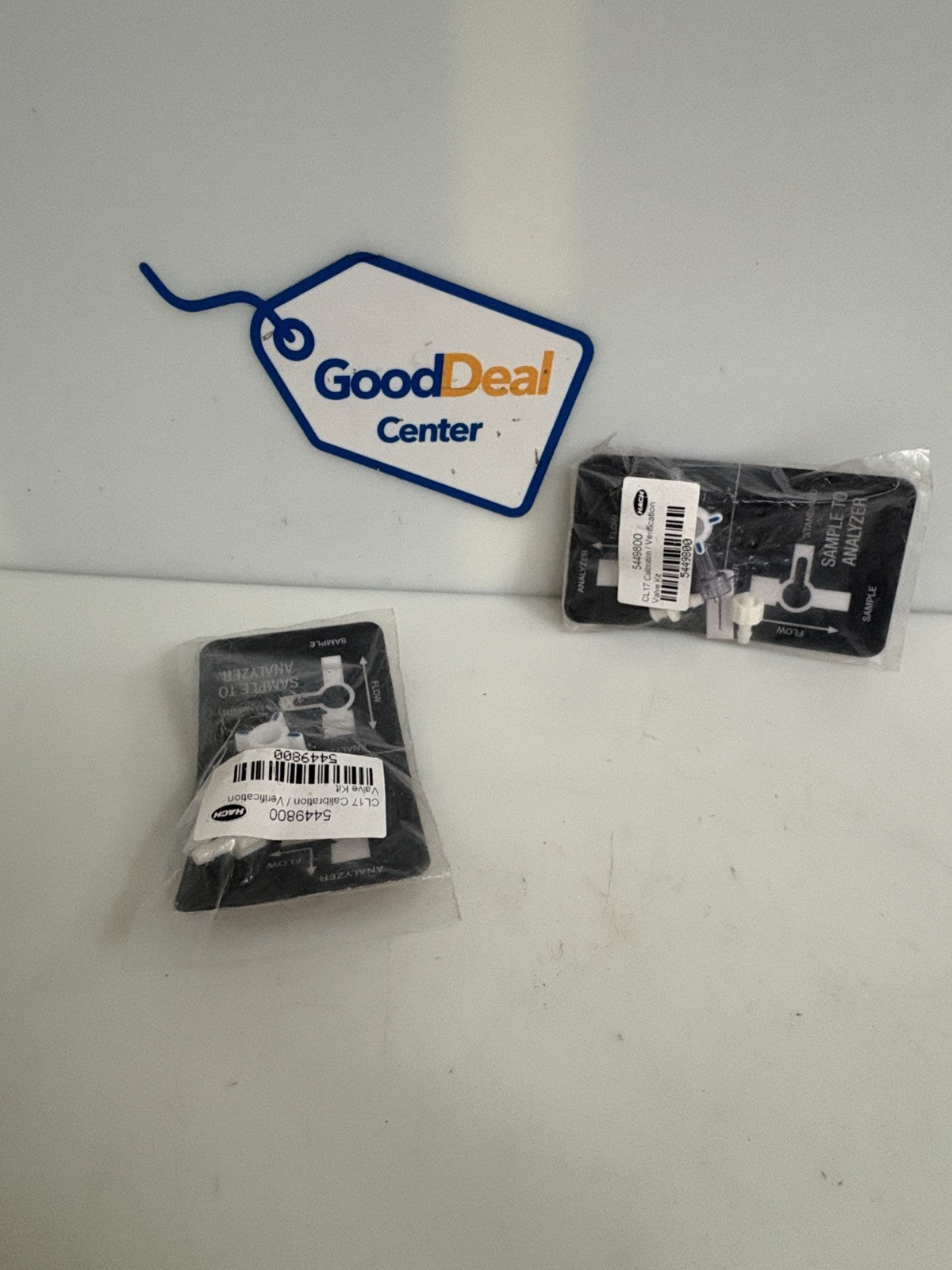 LOT OF 2 HACH CL17 CALIBRATION VERIFICATION VALVE KIT 5449800