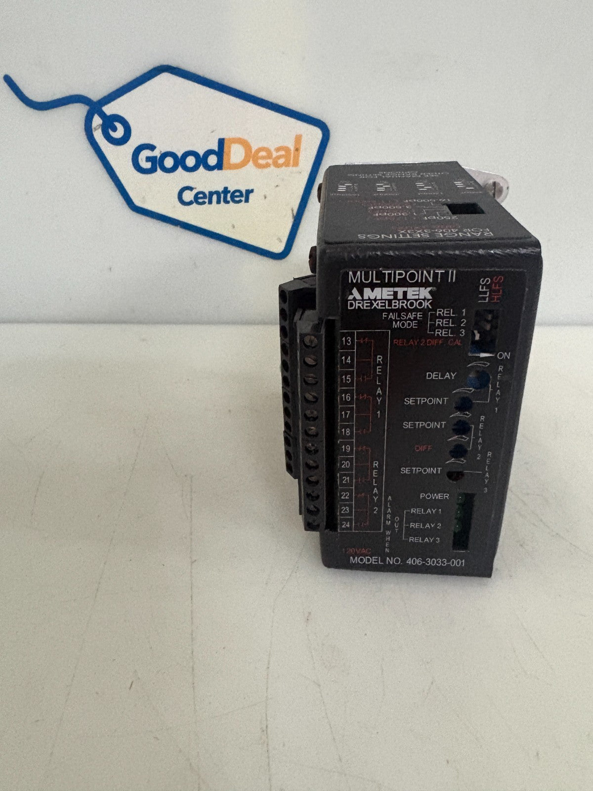 AMETEK DREXELBROOK MULTI POINT II 406-3033-001 RANGE MODULE0