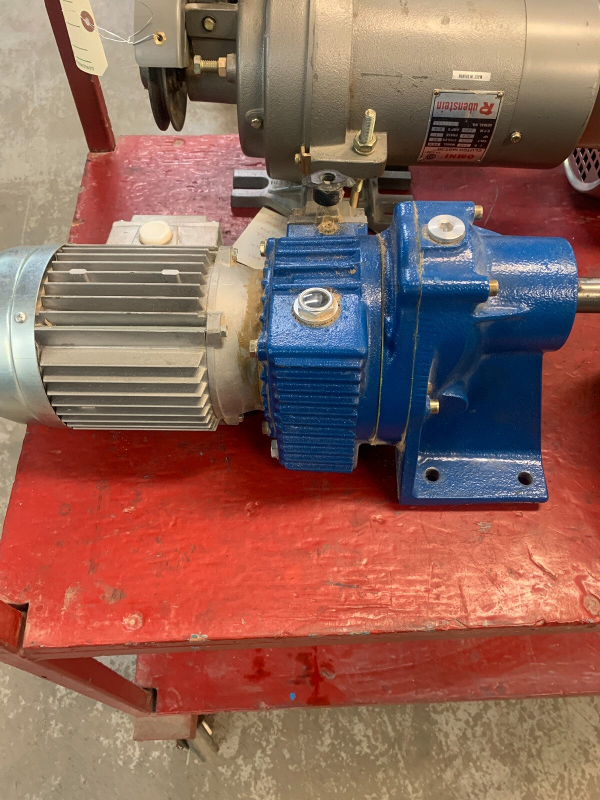 SEIPEE ZK71B4B14 Motor W/ MOTOVARIO TK/005-RC/051 Gear Box