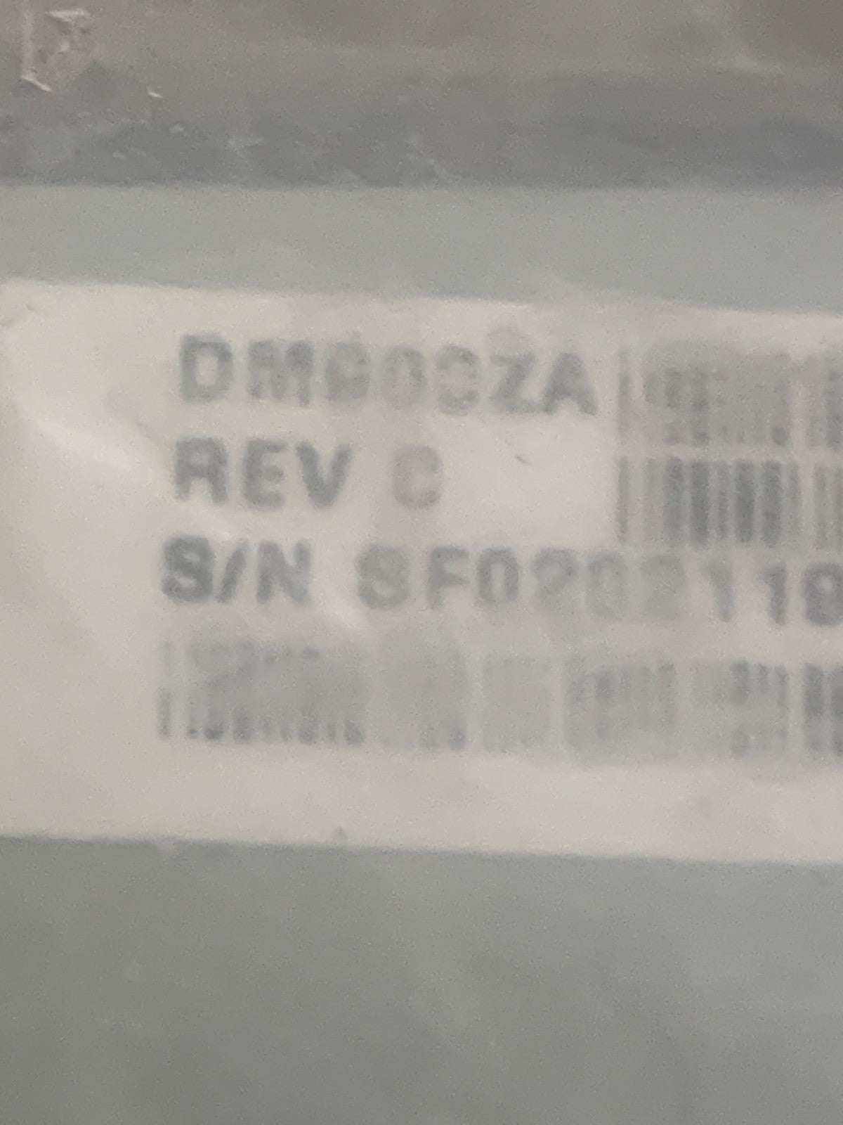 FOXBORO CONNECTOR CABLE DM 900ZA REV C