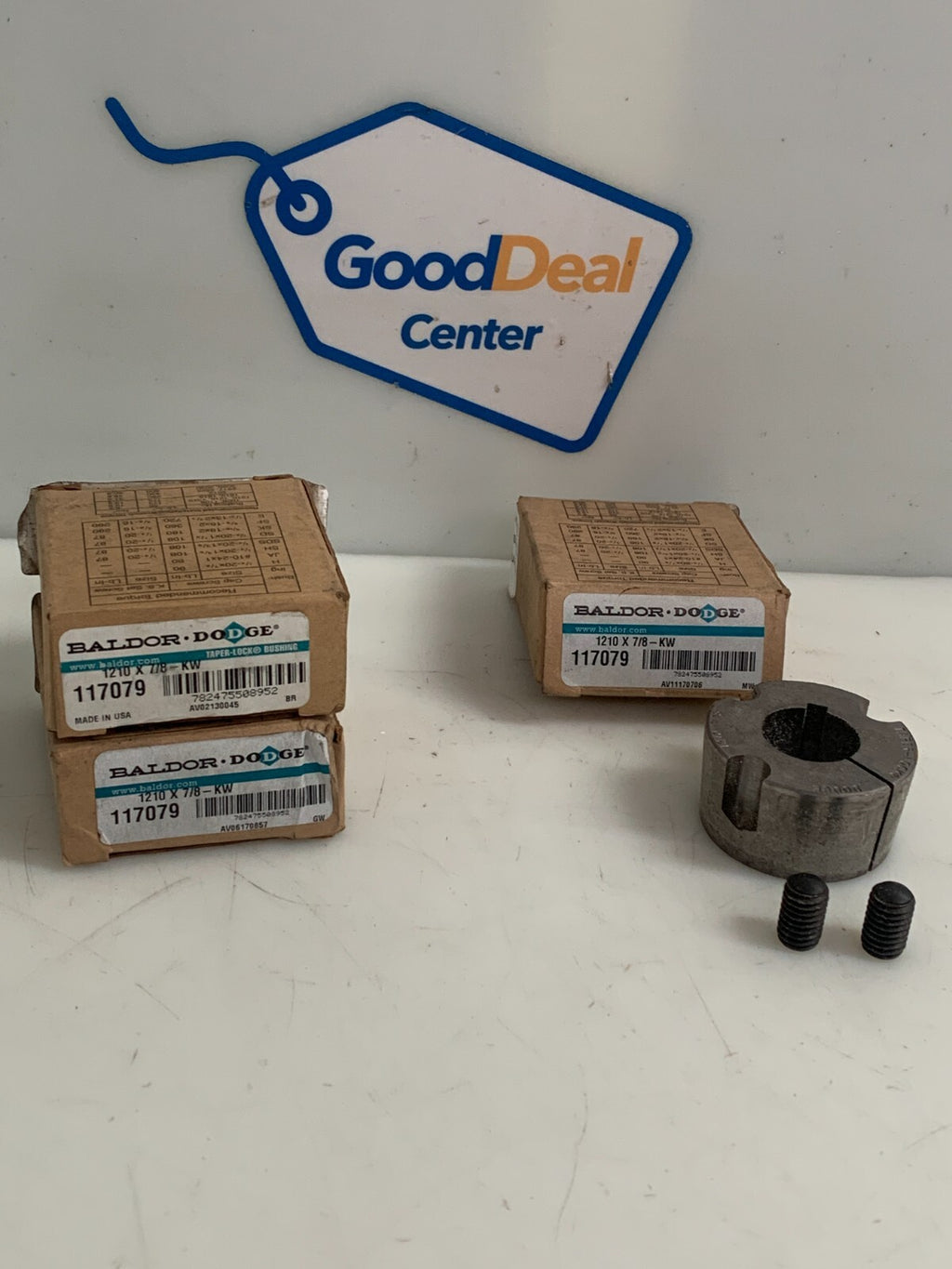 LOT OF 3 BALDOR DODGE TAPER LOCK BUSHING 1170790