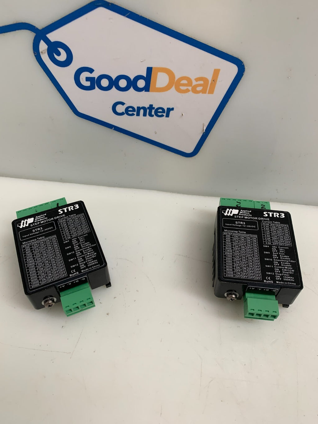 Lot of 2 Applied Motion Products STR3 Step Motor Drive 12-48VDC