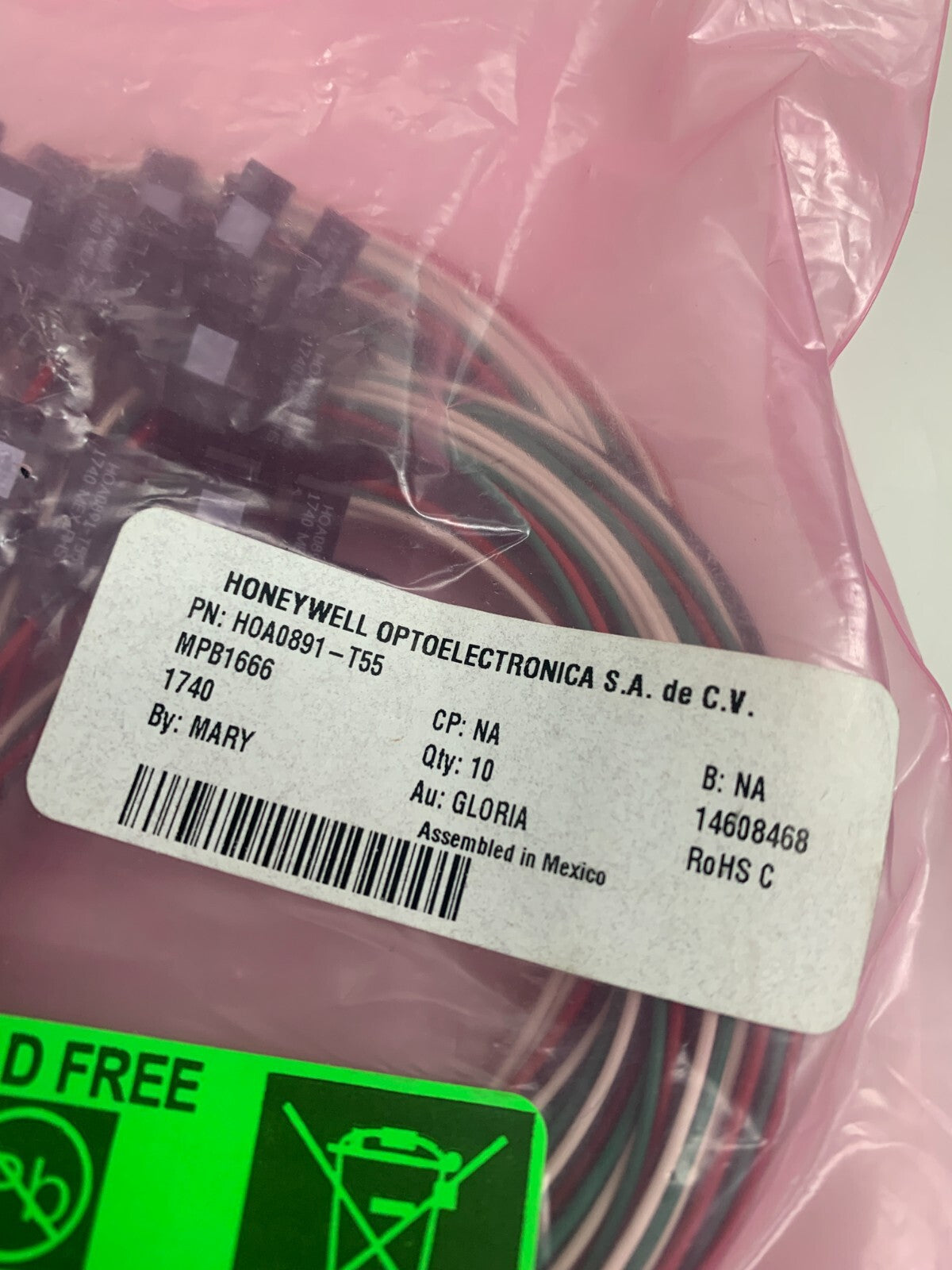 HONEYWELL  Transistor   H0A0891-T55   (Lot of 3 Bags of 10)