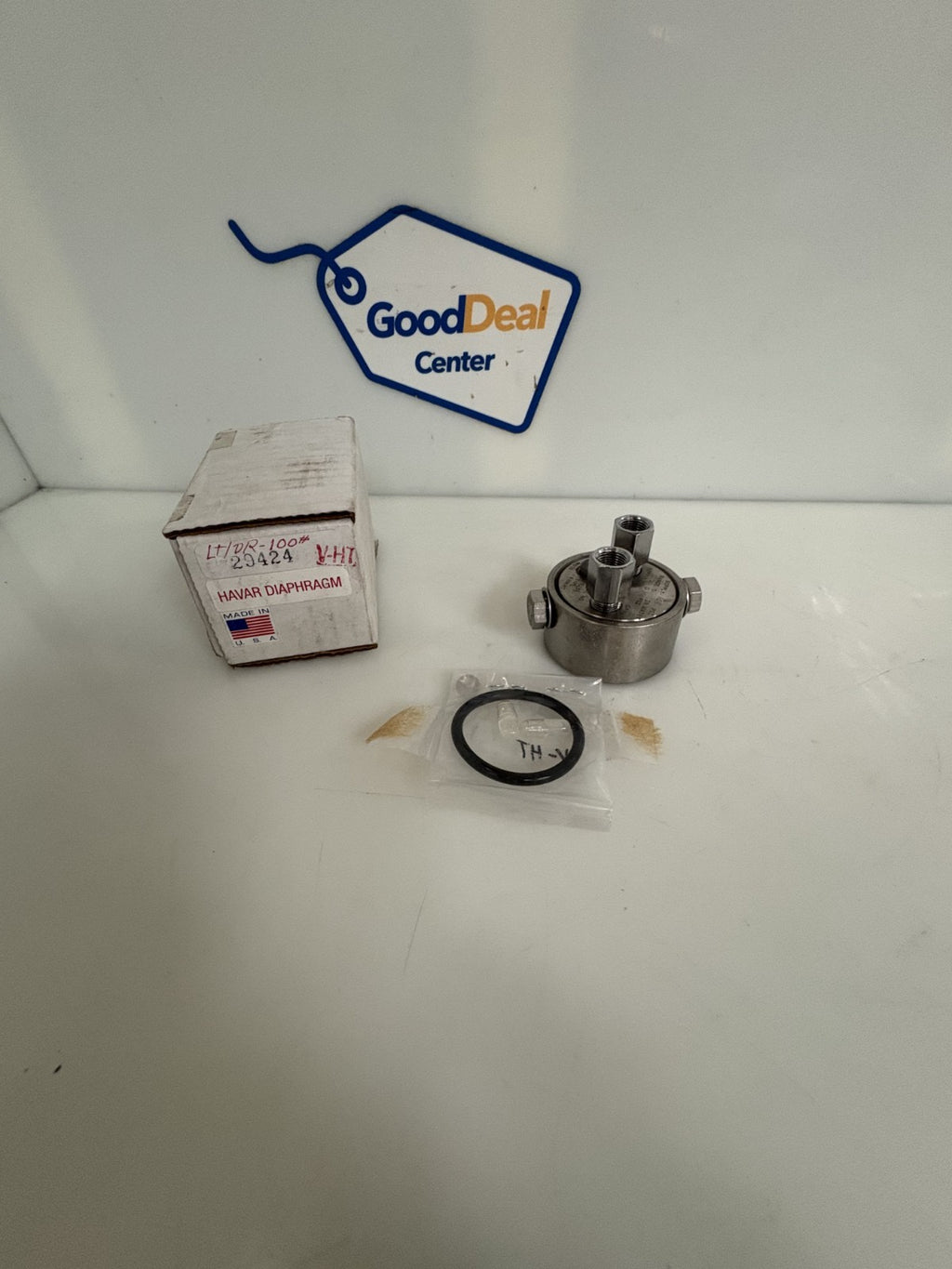 HASTELLOY C DIAPHRAGM PRESSURE CONTROLLER V-HA-HT