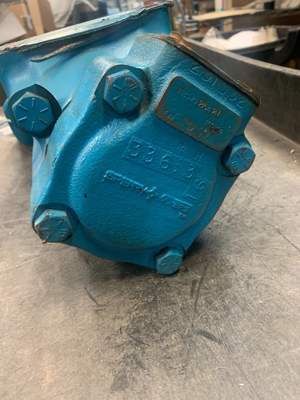 EATON VICKERS HYDRAULIC ROTARY VANE DOUBLE PUMP 3525V25A21-ICC-103