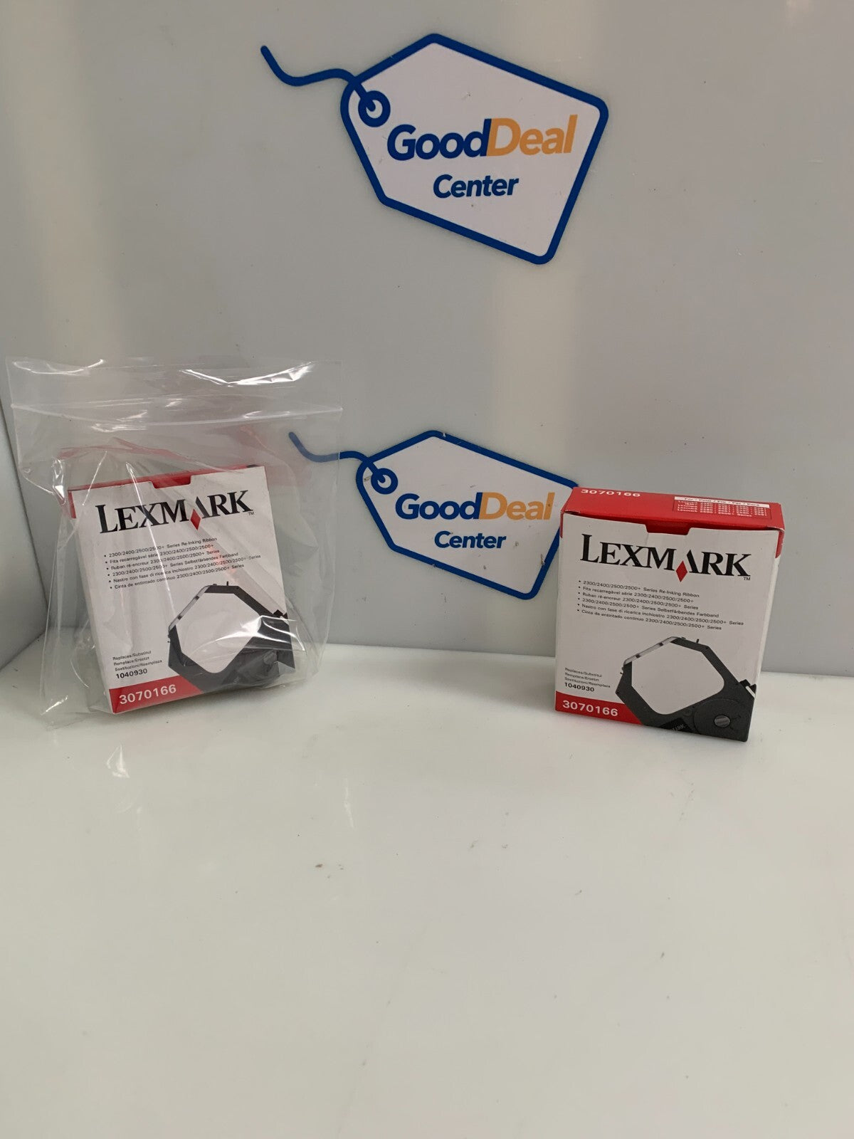 LOT OF 2 LEXMARK RE INKING RIBBON #3070166