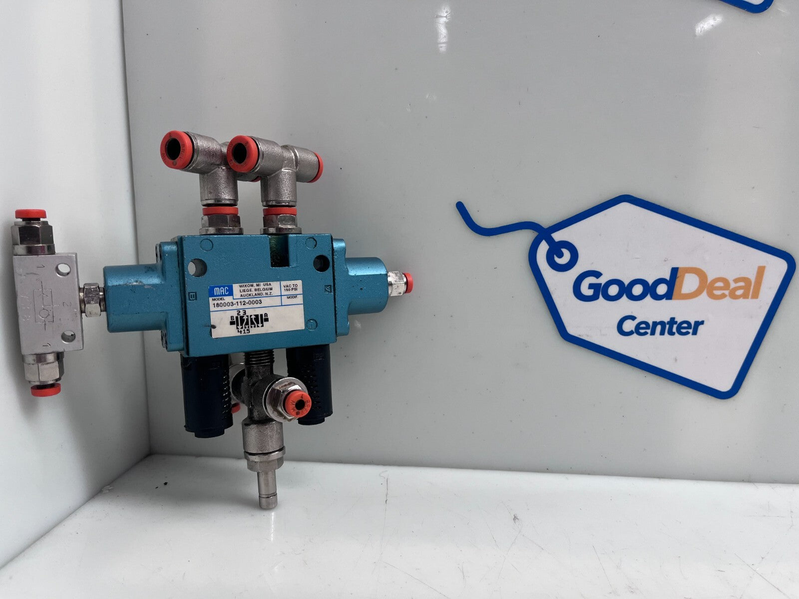 MAC VALVES INC 1800031120003 Solenoid Valve (with Fittings)
