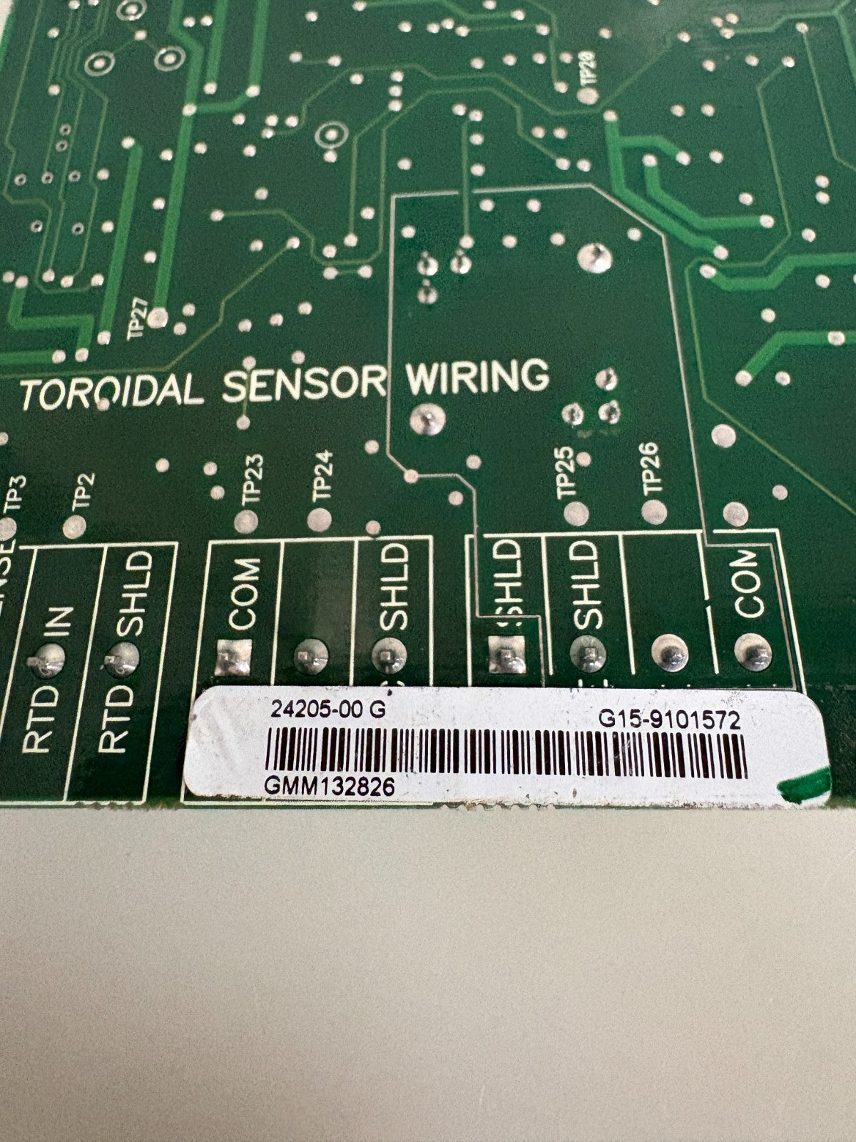 ROSEMOUNT EMERSON 1056 ANALYZER TOROIDAL CONDUCTIVITY SIGNAL BOARD 24205-00