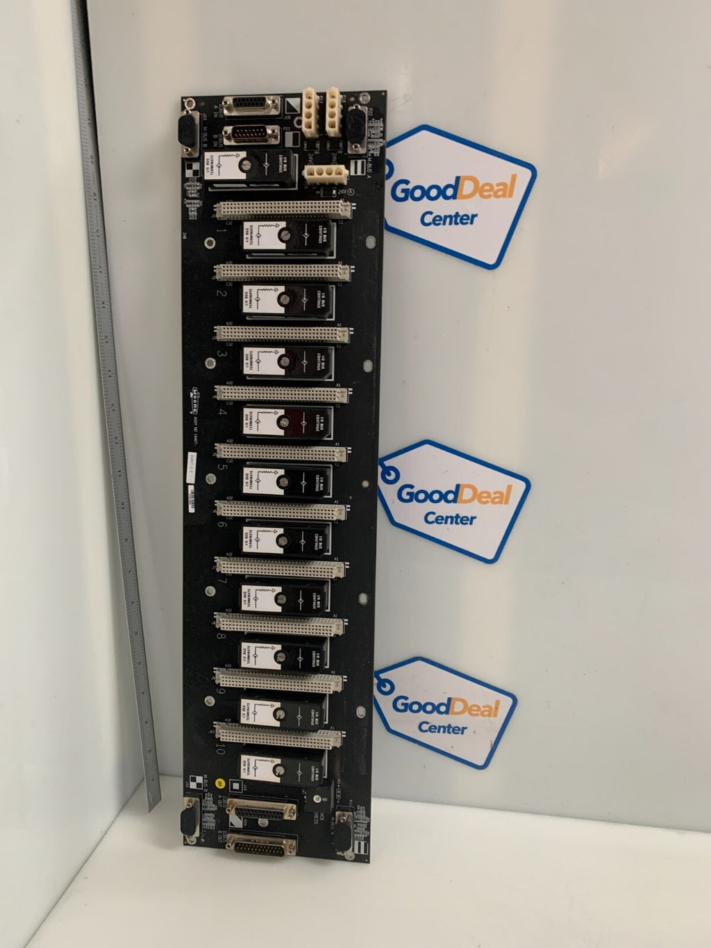 MOORE I/O CHASSIS RACK BACKPLANE 10 SLOT 16407-1-1