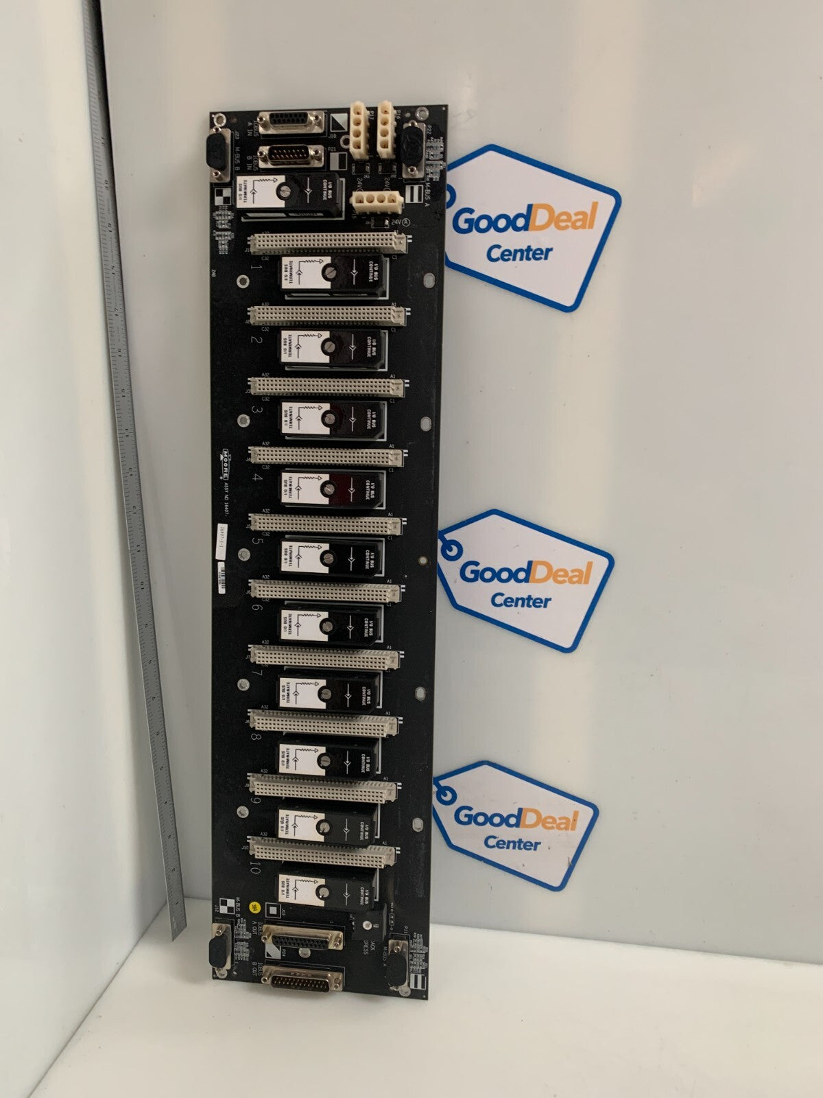 MOORE I/O CHASSIS RACK BACKPLANE 10 SLOT 16407-1-1