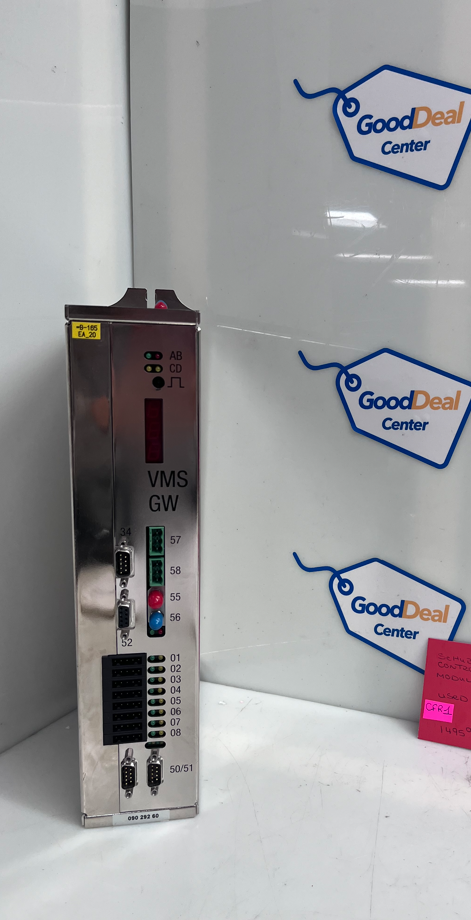 REXROTH SCHUBERT VMS GW-MASTER  Servo Drive  090292800