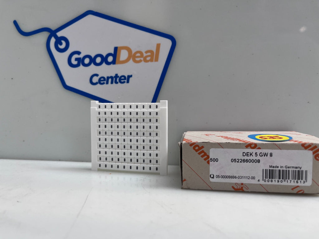 WEIDMULLER DEK 5 GW8 / DEK5GW8 (NEW IN BOX) 10 pcs1