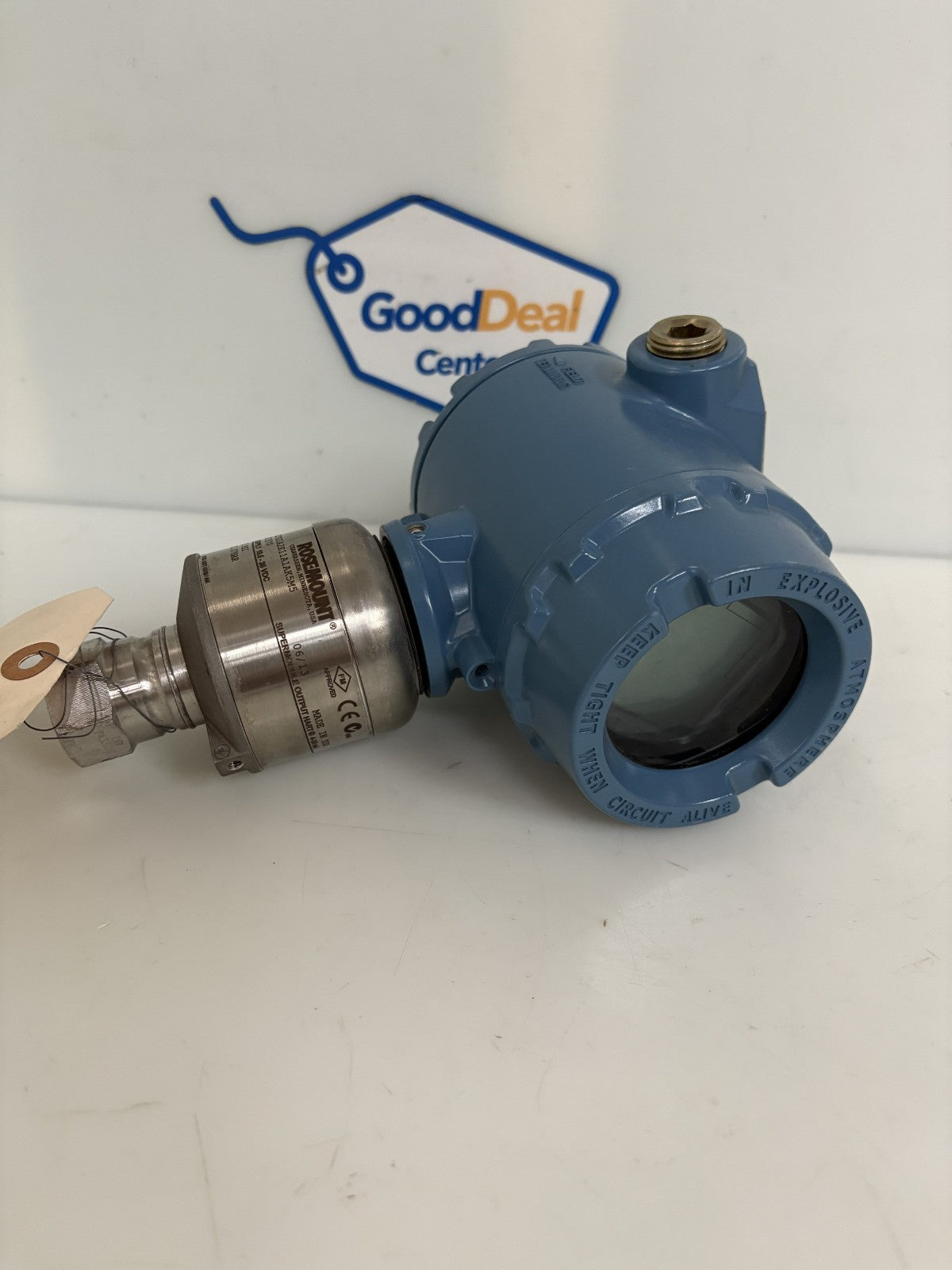 EMERSON ROSEMOUNT PRESSURE TRANSMITTER 300S1AAK5M5 W/SUPER MODULE IN BOX0