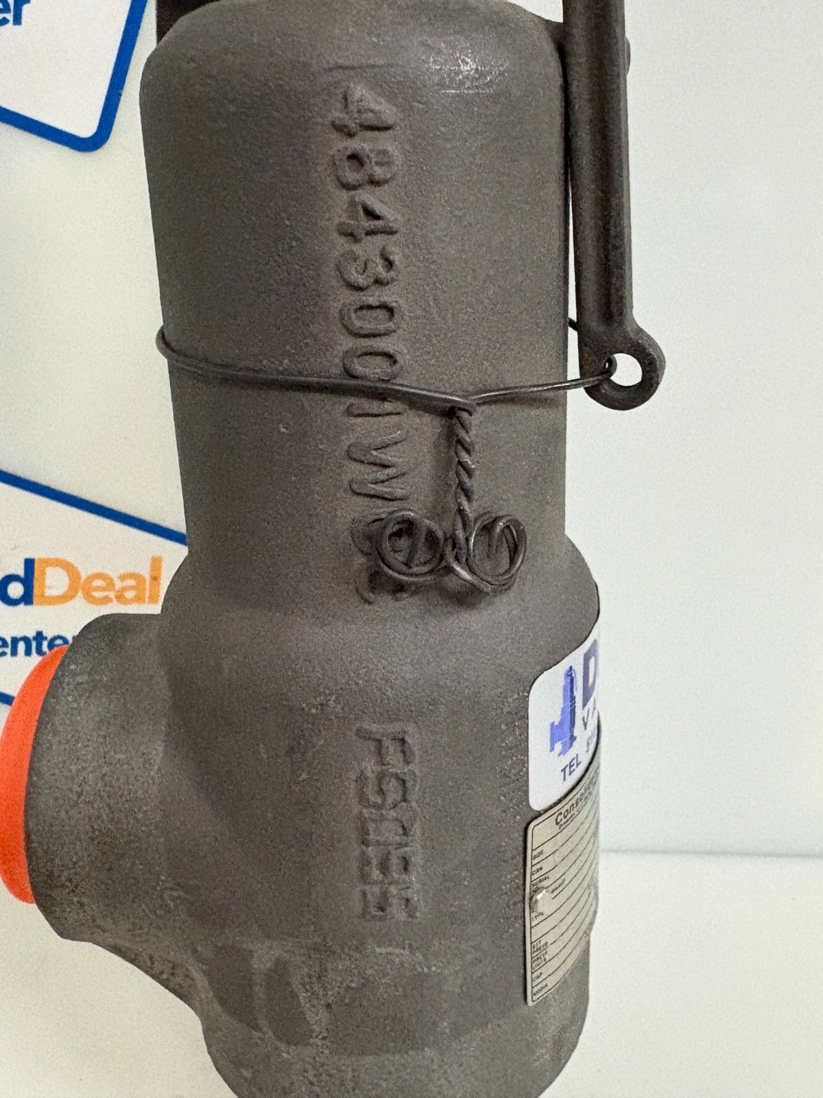 CONSOLIDATED VALVE 1" STEAM VALVE 490 PSI 0G55305 CL 19226MCG-2-CC-MS-34MT-FT-SS1