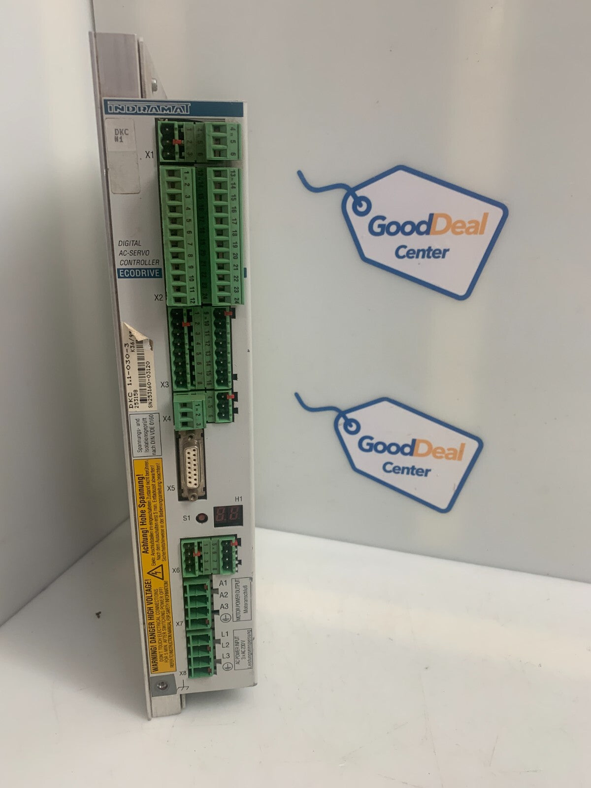 BOSCH / INDRAMAT  Ecodrive  DKC1.1-030-3  Digital AC-Servo Controller  253158
