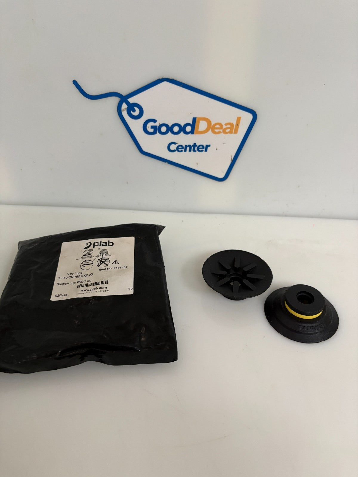 LOT OF 5 PIAB SUCTION CUP F50-2.30 #0101137