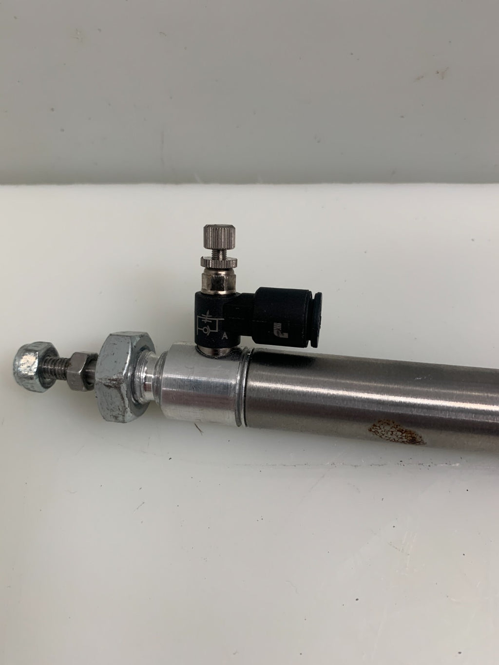 BIMBA   Pneumatic Cylinder  with 2 Adjustable Valves    MRS-025-DXP-00MC