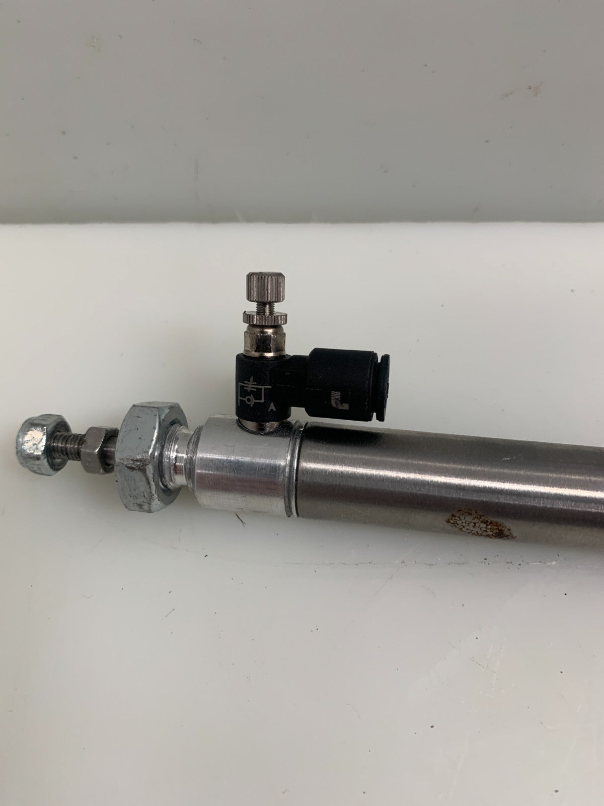 BIMBA   Pneumatic Cylinder  with 2 Adjustable Valves    MRS-025-DXP-00MC
