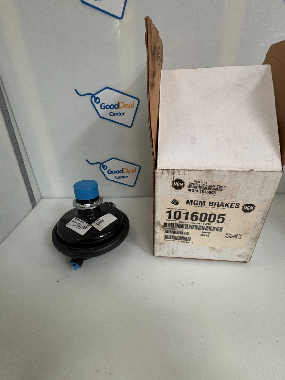 MGM BRAKES SERVICE CHAMBER CW16 #1016005