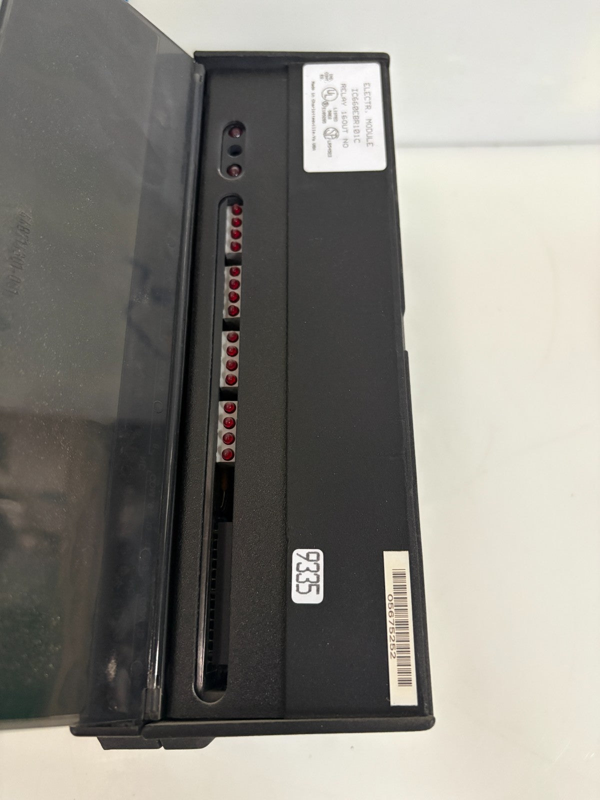 GE FANUC GENIUS RELAY OUTPUT 16 OUT IC660EBR101C  W/IC660BBR1013