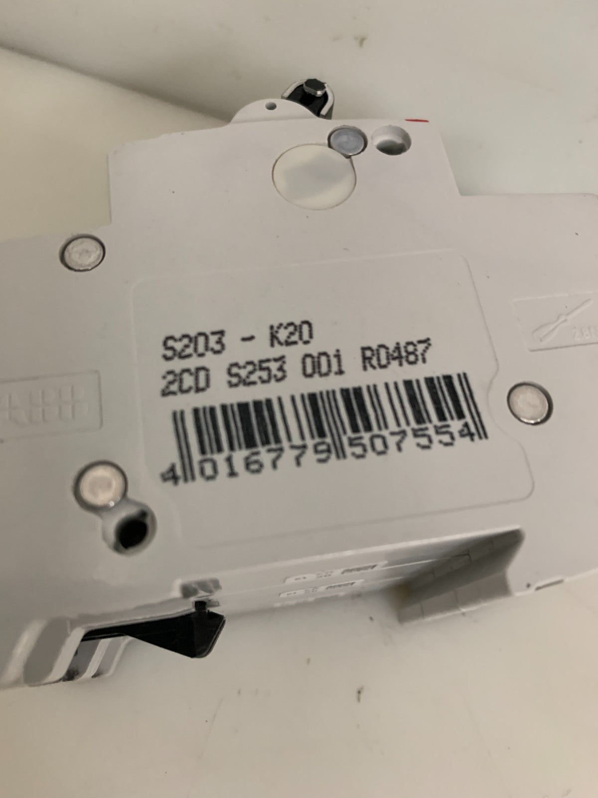 LOT OF 3  ABB CIRCUIT BREAKER K20A S203-K20