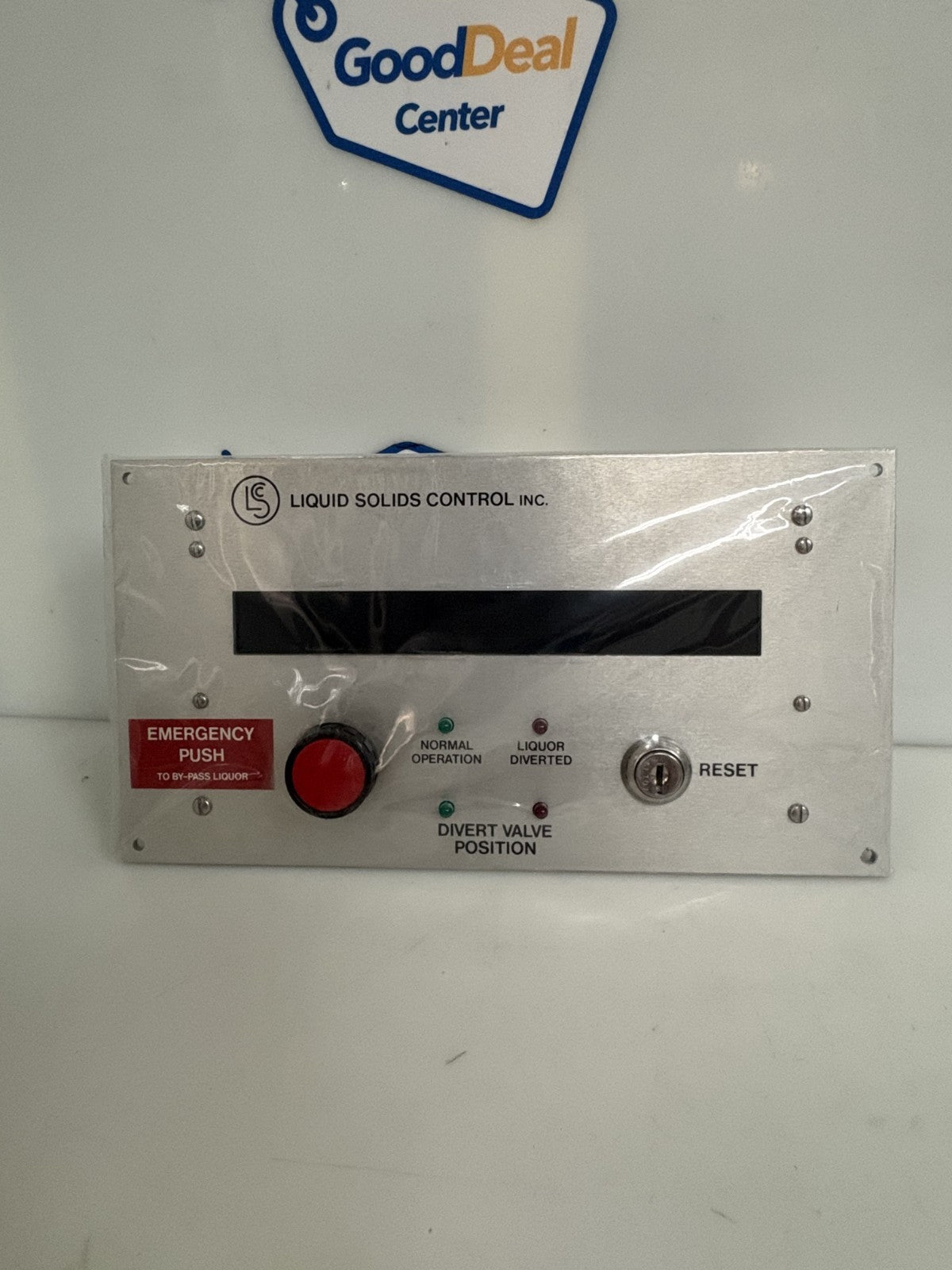 LIQUID SOLIDS CONTROL TB-1 OPERATOR CONTROL PANEL/DIVERTER