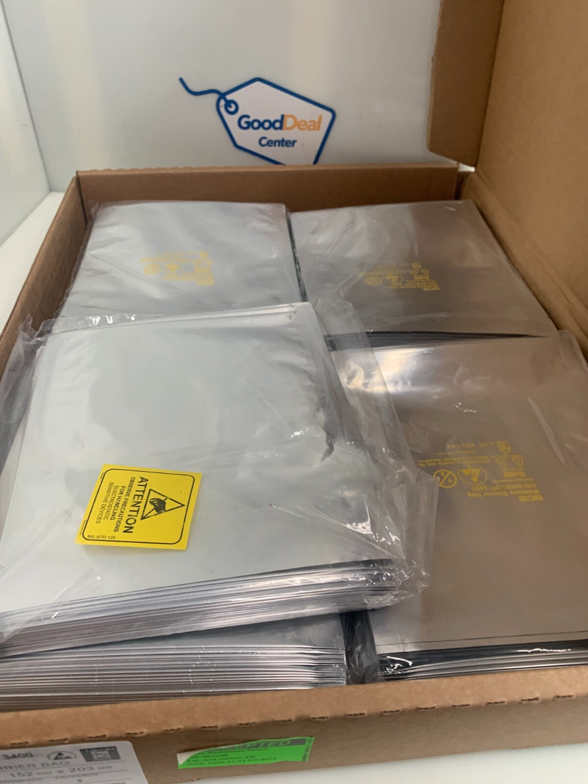 SCS DRI-SHIELD 3400 6"X8" MOISTURE BARRIER BAGS 500 PACK SCS-76393