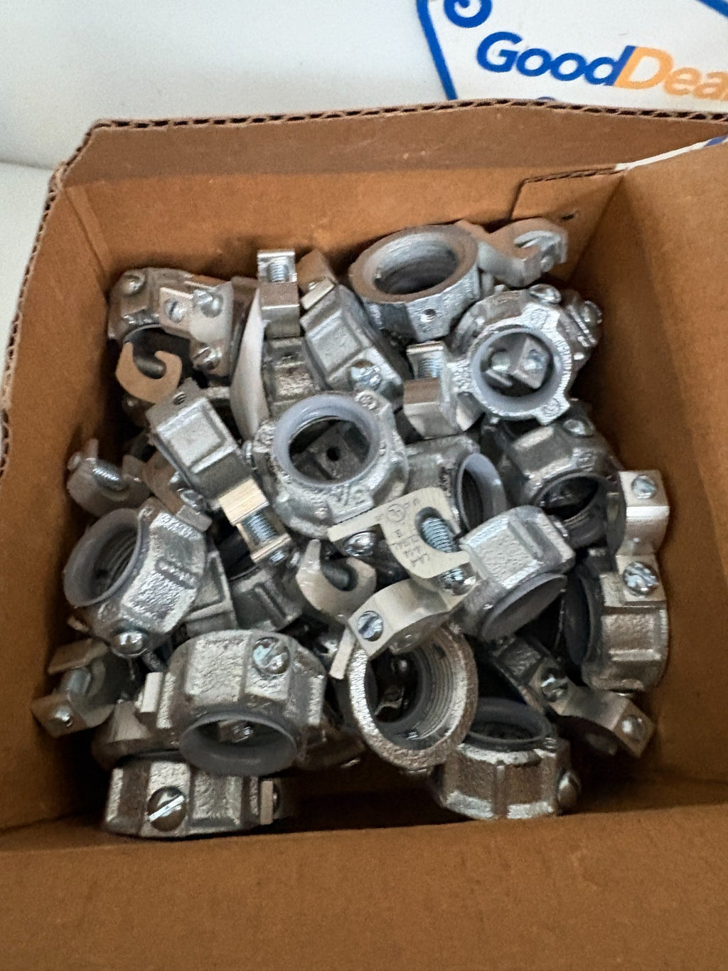 EATON CROUSE HINDS 3/4 MI GROUND BUSH - LAY- IN LUG #GLL2 50 PER BOX3