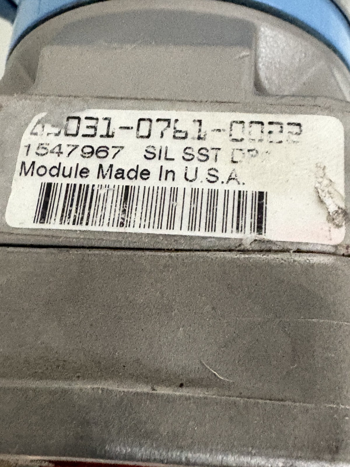 ROSEMOUNT TRANSMITTER 3051 L2 AA0AD21AAM5 W/MODULE 0031-0761-00224