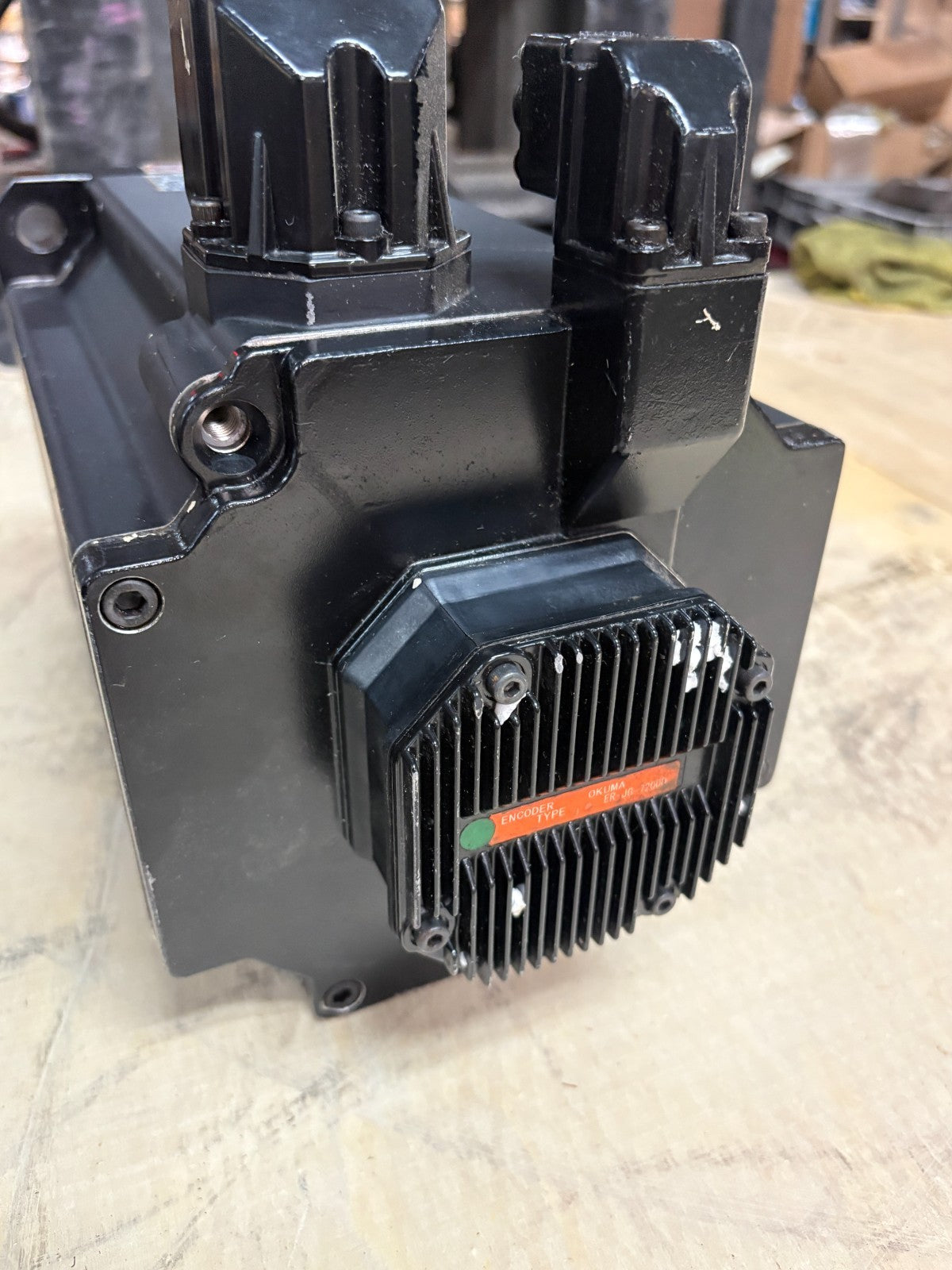 OKUMA SERVO MOTOR BL-MOTOR BL-MC300J-20 SNA-A