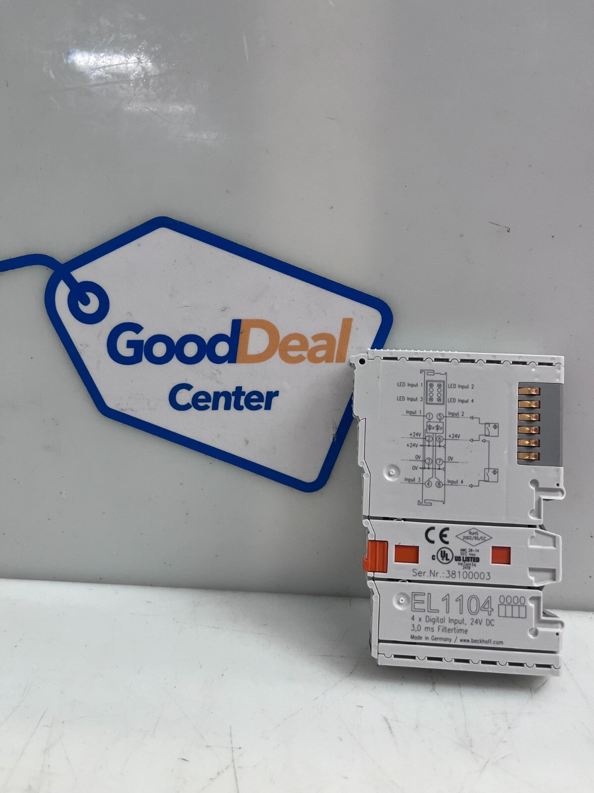 BECKHOFF EL1104-0000 PLC Module Ethercat Terminal 38100003