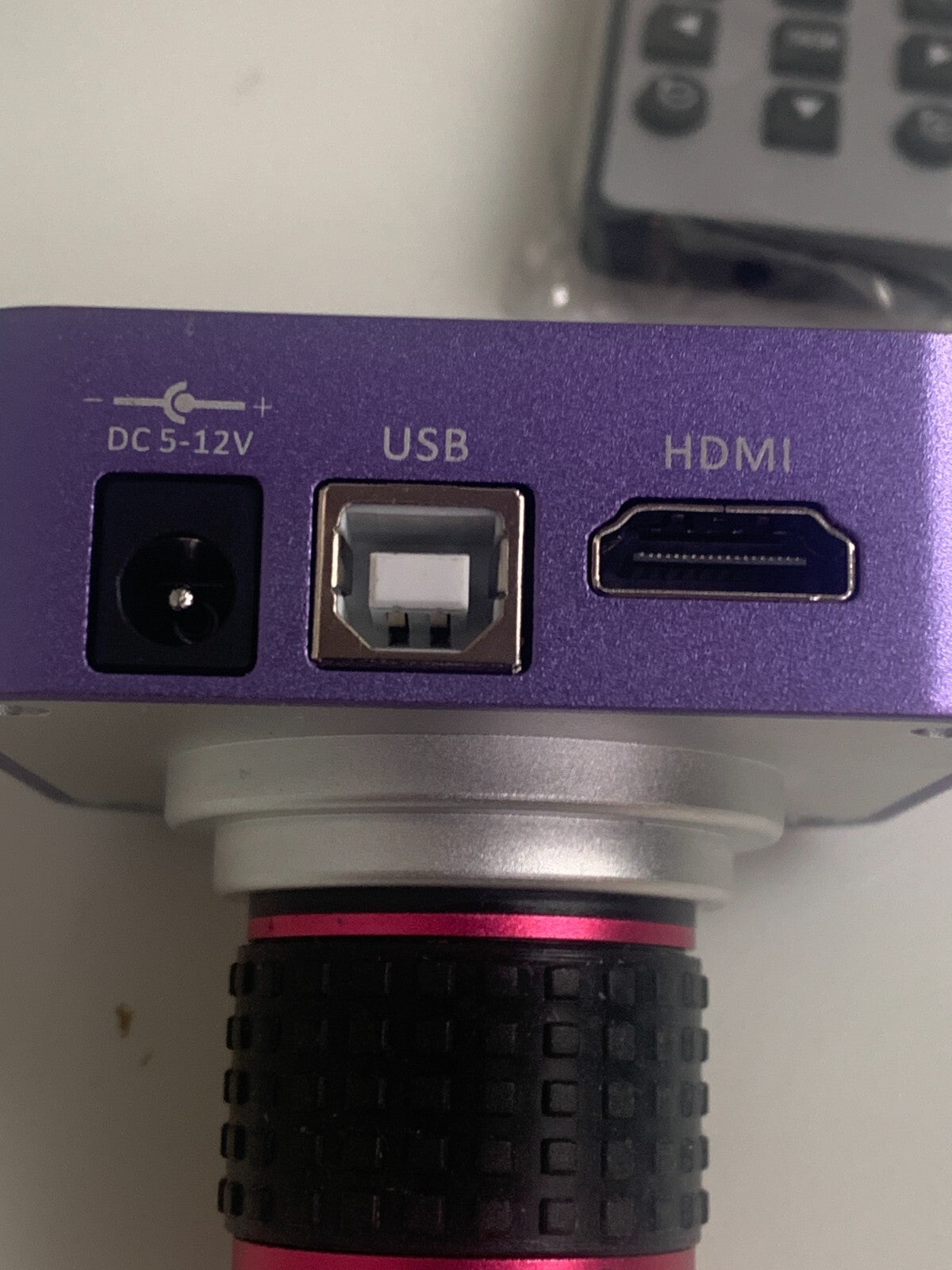 VIDEO CAMERA FULL HD ESS015-200F W/POWER SUPPLY AND CABLE