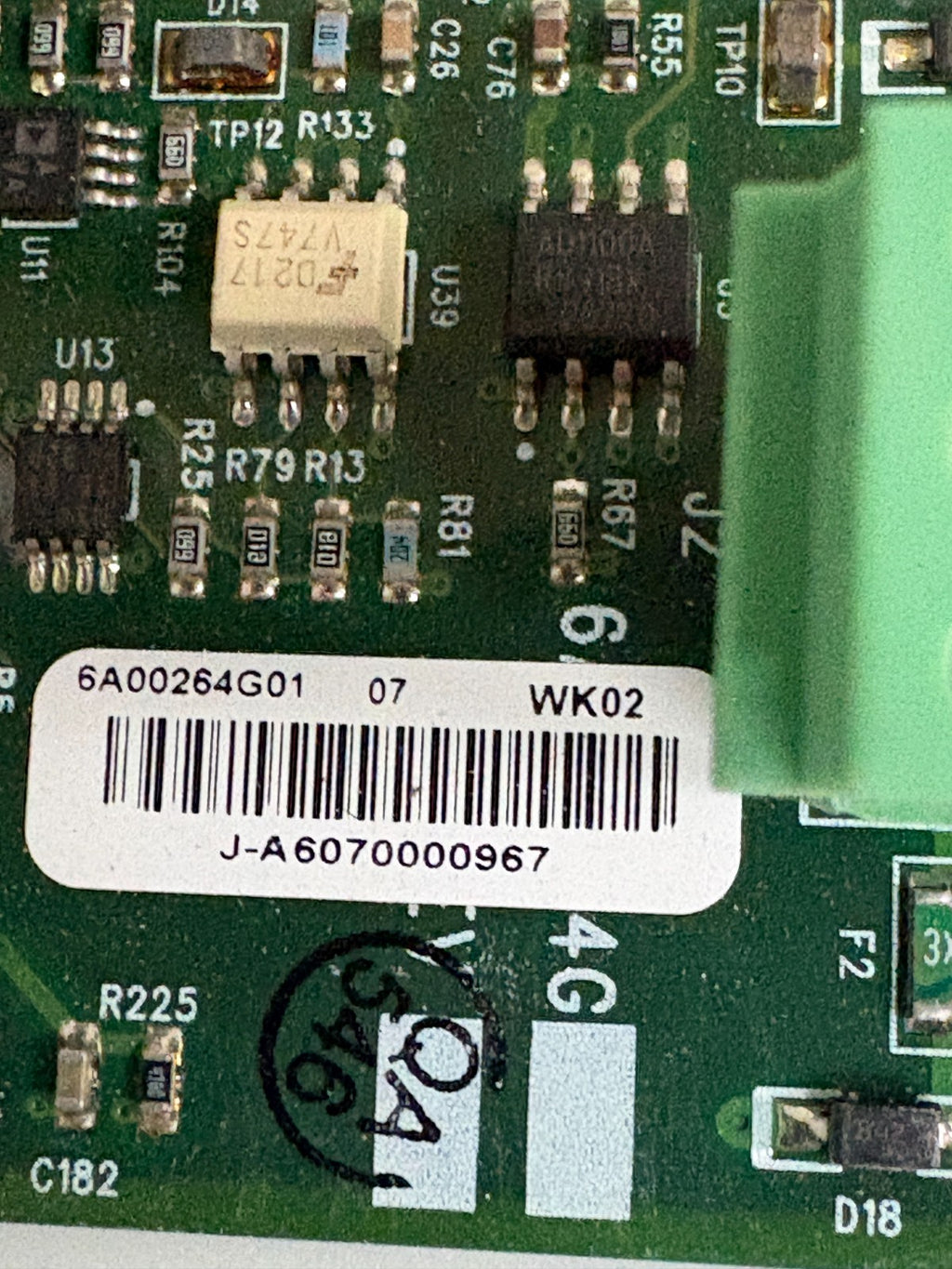 ROSEMOUNT ANALYTICAL BOARD 6P00316H01