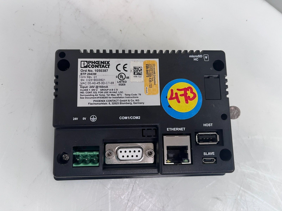 PHOENIX CONTACT BTP 2043W / BTP2043W1