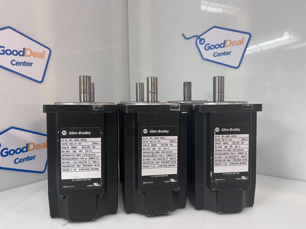ALLEN BRADLEY MPL-A320H-HK22AA / MPLA320HHK22AA Ser A AC Servo Motor