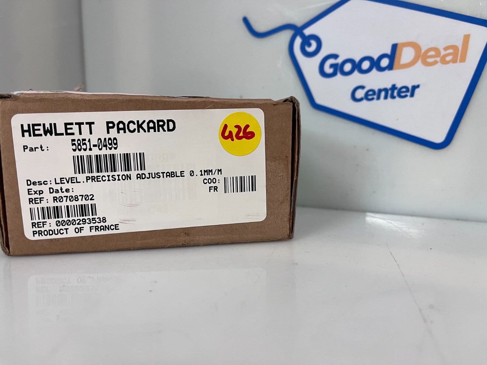 Lot of 2 HP Level Precision Adjustable 0.1MM/M 5851-0499