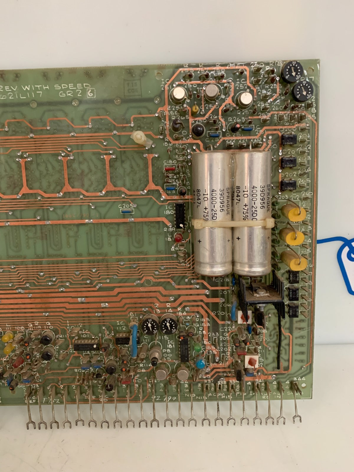 GE FANUC 6 PULSE NON REV WITH SPEED CURRENT REG 621L117 GR 2 "6"3