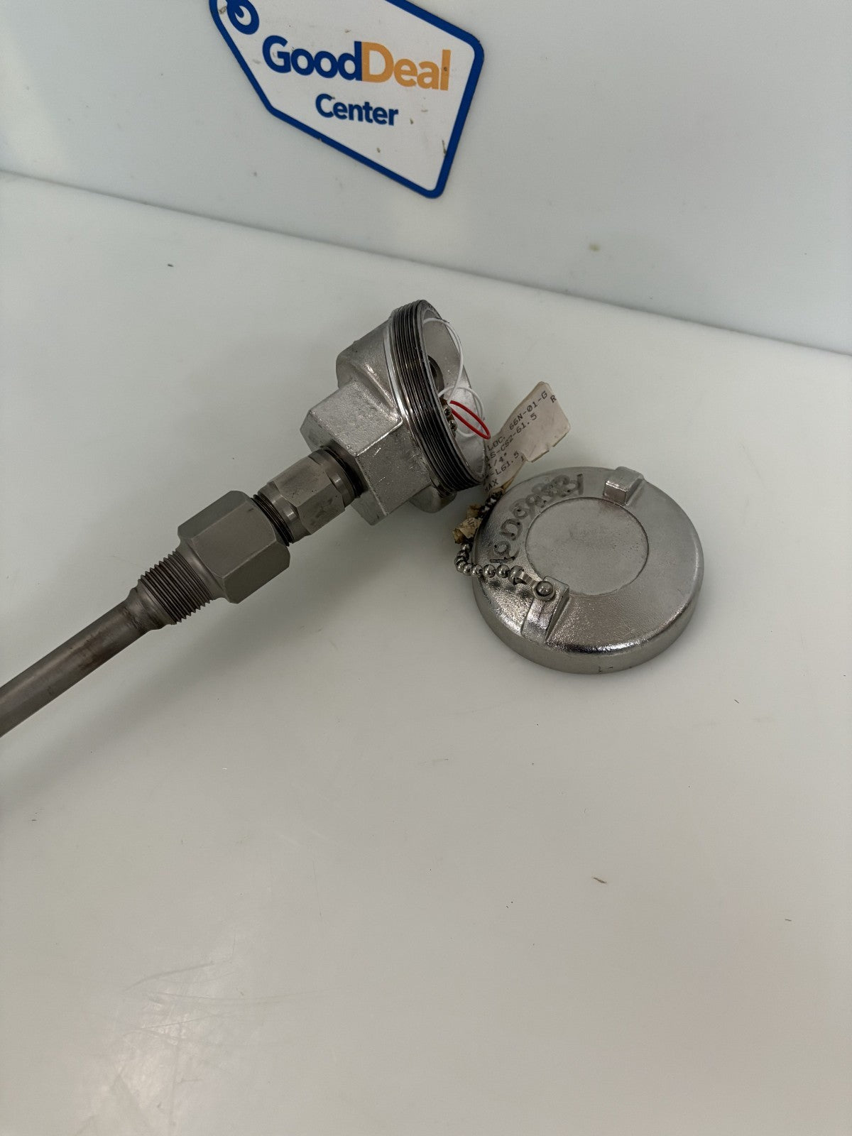 WELL 60" THERMOCOUPLE STAINLESS STEEL RL55 SPRIND LOADED RTD ASSY W/INTEMPCO