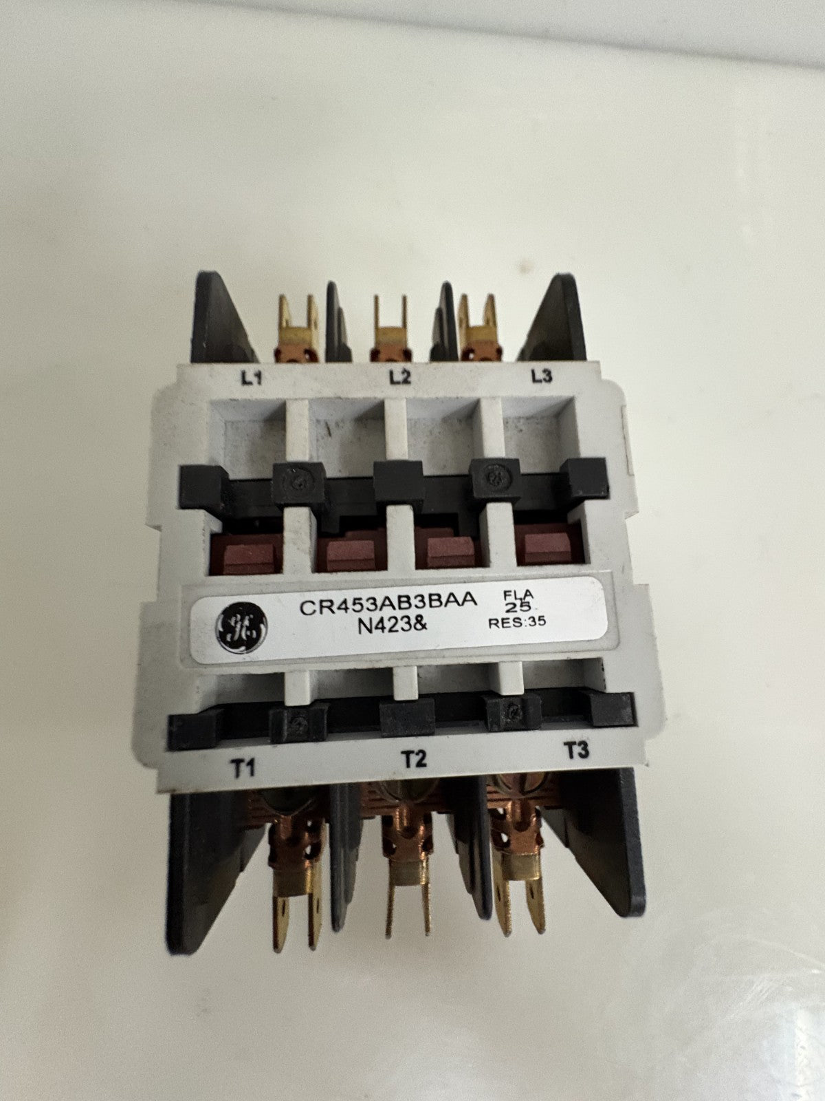 GE DEFINITE PURPOSE CONTACTOR CR453AB3BAA3