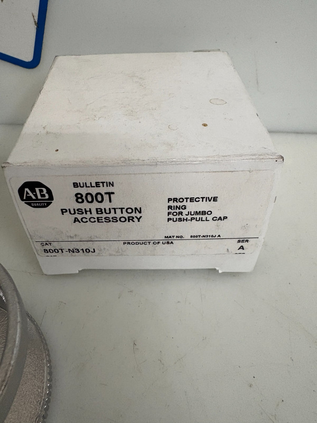 LOT OF 2 ALLEN BRADLEY 800T PROTECTIVE RING 800T-N 310J