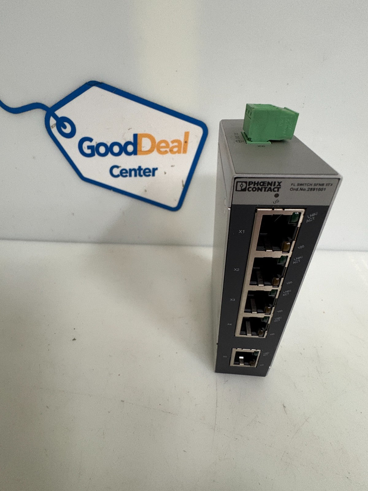 PHOENIX CONTACT 4 PORT ETHERNET SWITCH FL SWITCH SFNB STX 2891001
