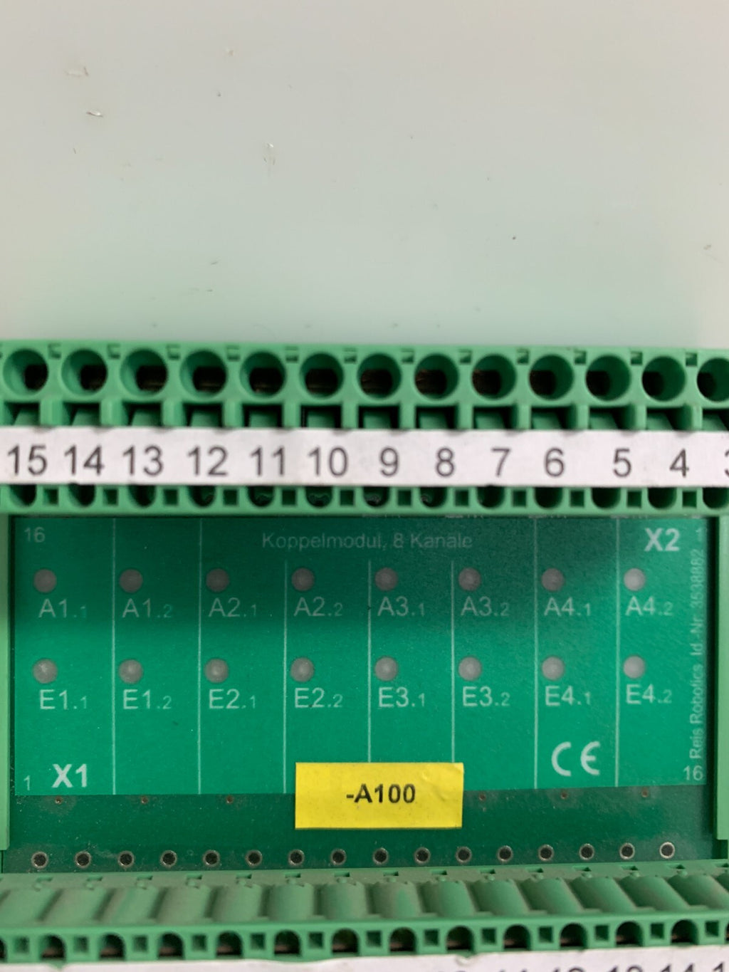 PHOENIX CONTACT 32 PIN TERMINAL BLOCK 8 CHANNEL